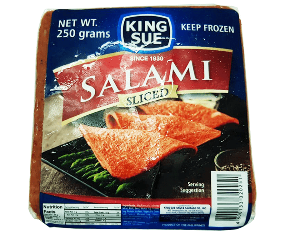 King Sue Salami Sliced 250g