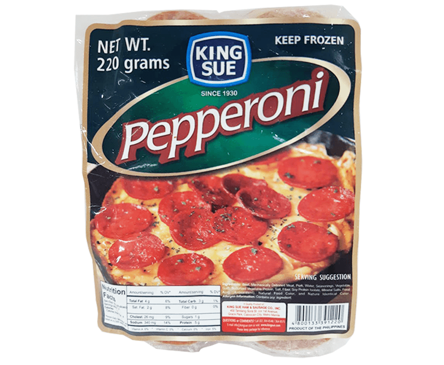 King Sue Pepperoni 220g