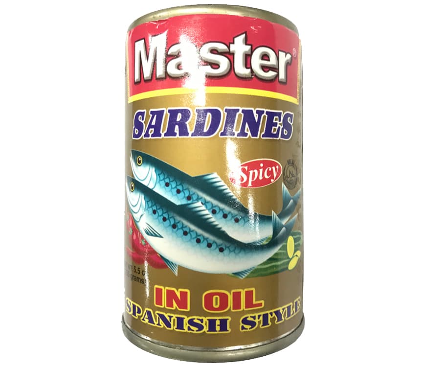 Master Sardines Spicy Spanish Style in Oil 155g
