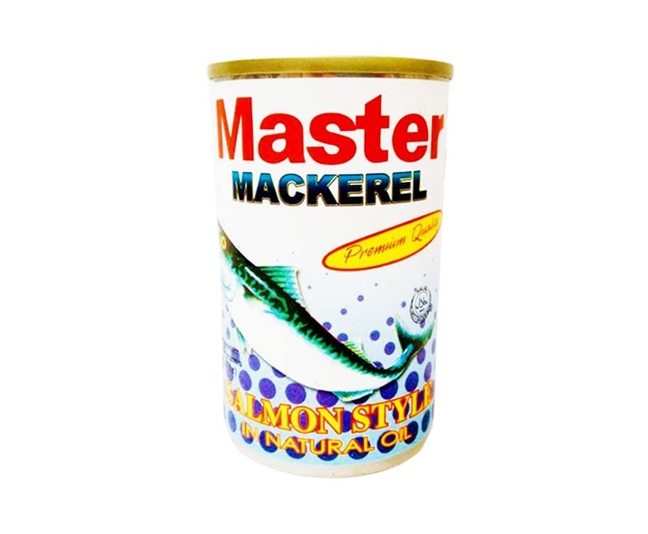 Master Mackerel Salmon Style in Natural Oil 155g