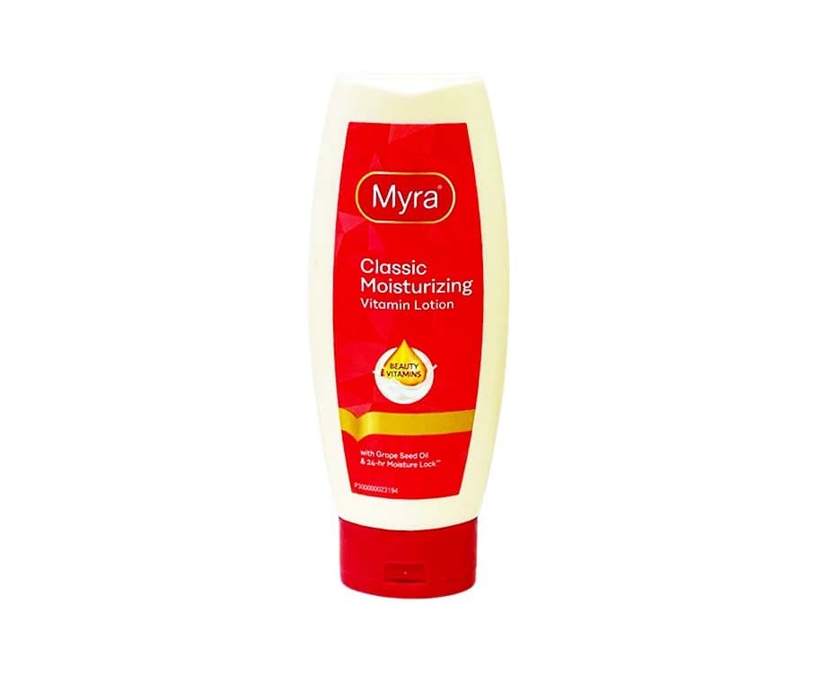 Myra Classic Moisturizing Vitamin Lotion with Grape Seed Oil 200mL