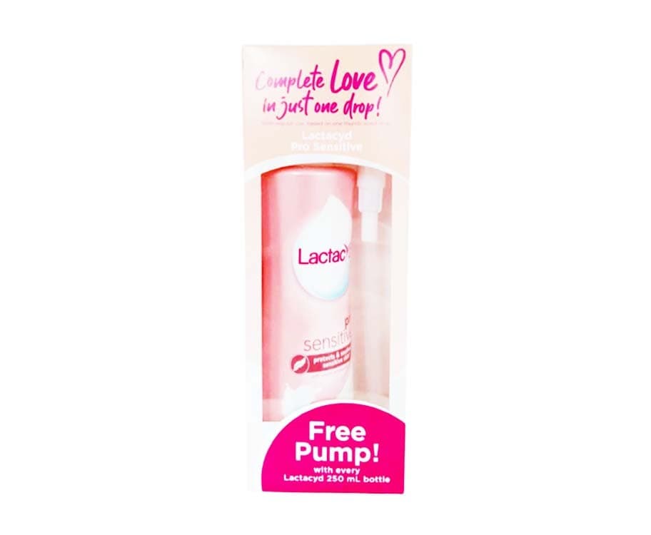 Lactacyd Pro Sensitive 250mL with Free Pump