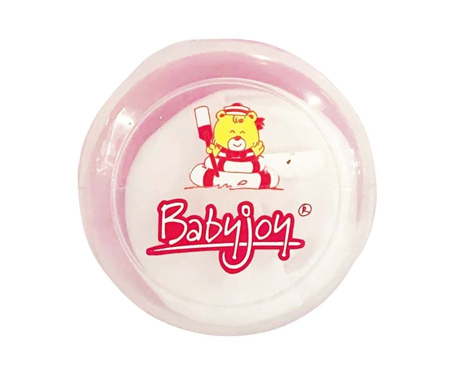 BabyJoy Powder Case with Puff Pink Color