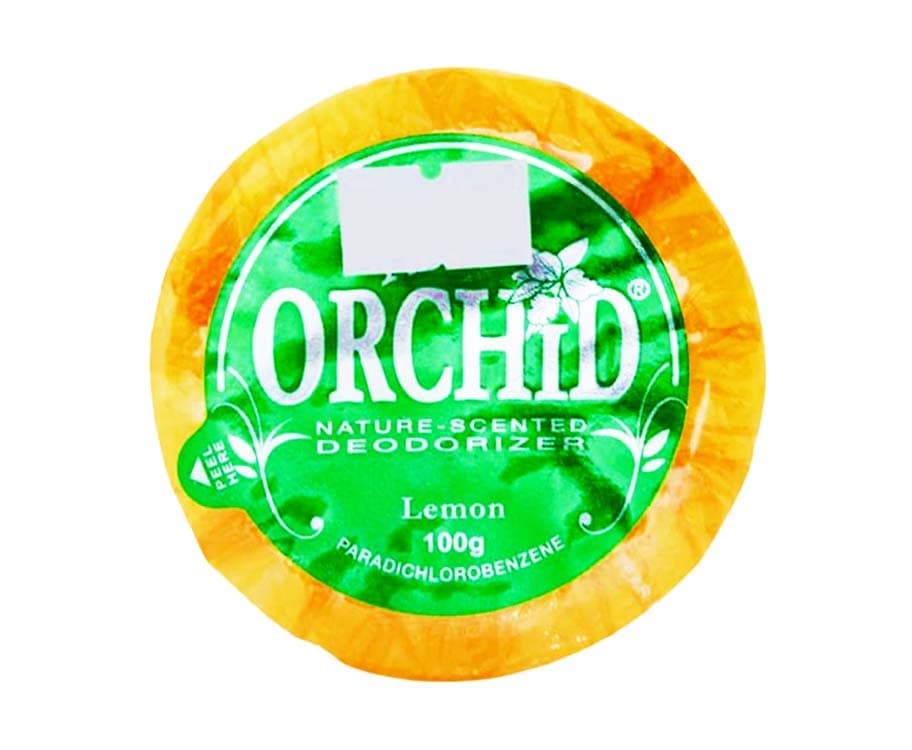 Orchid Nature-Scented Deodorizer Lemon Without Holder - 100g