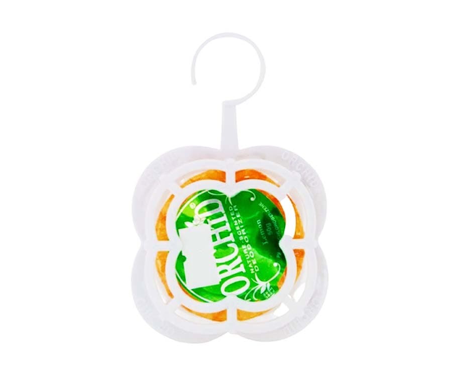 Orchid Nature-Scented Deodorizer Lemon with Holder - 50g