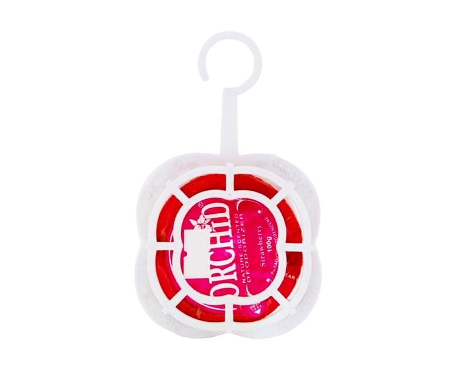Orchid Nature-Scented Deodorizer Strawberry With Holder - 100g