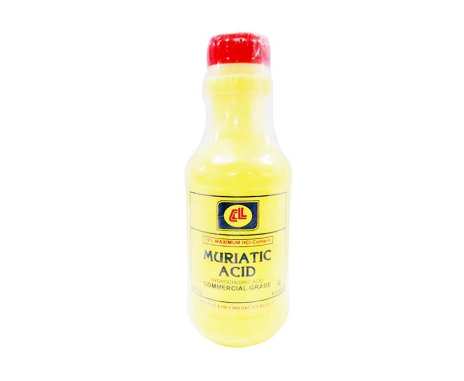 Muriatic Acid Hydrochloric Acid Commercial Grade 250mL