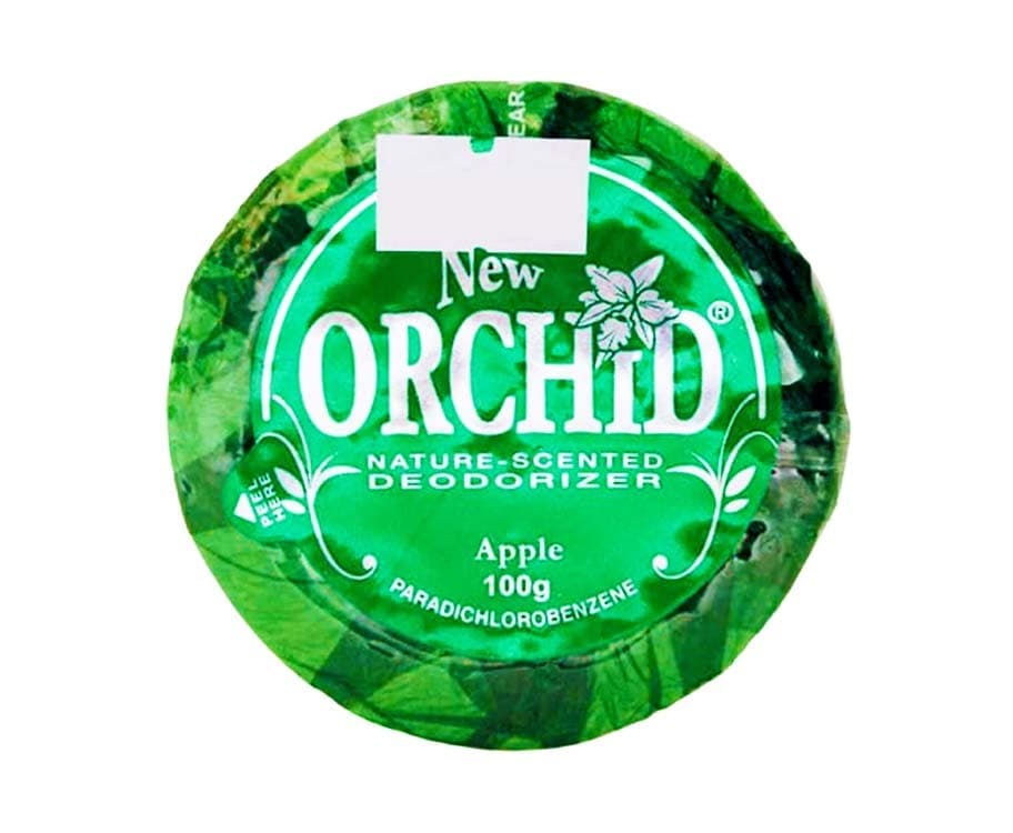 Orchid Nature-Scented Deodorizer Apple Without Holder - 100g