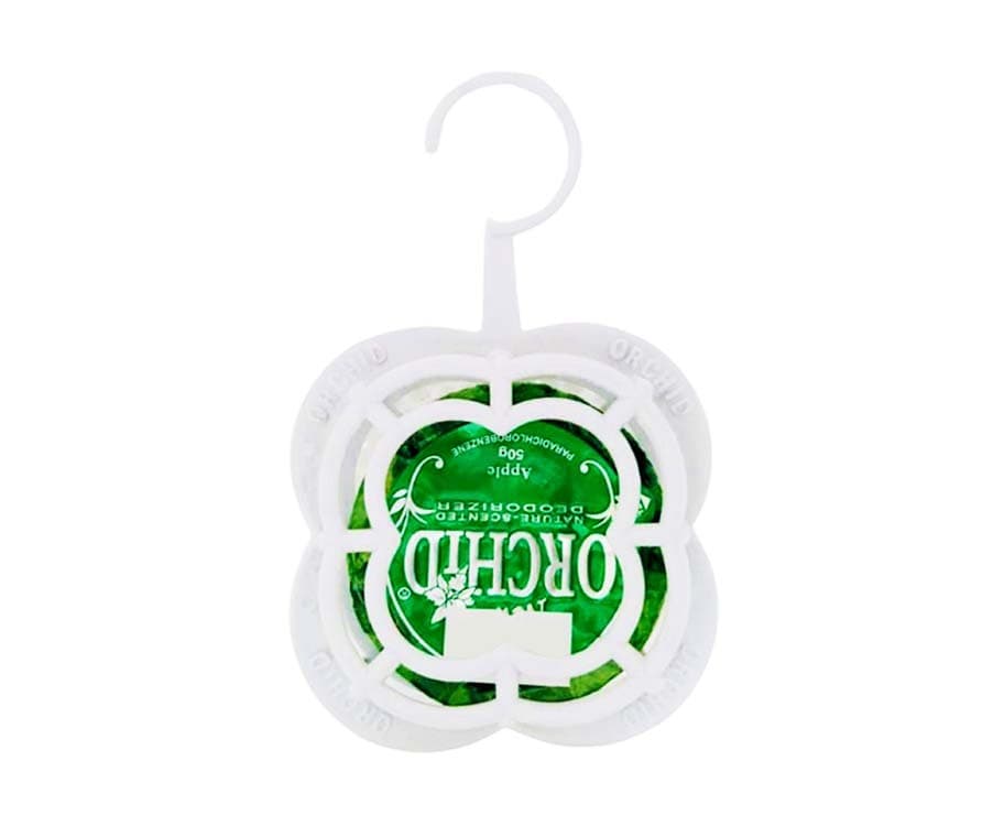 Orchid Nature-Scented Deodorizer Apple With Holder - 50g