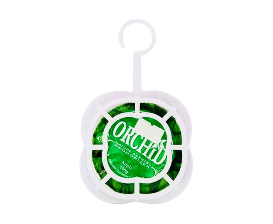 Orchid Nature-Scented Deodorizer Apple With Holder - 100g
