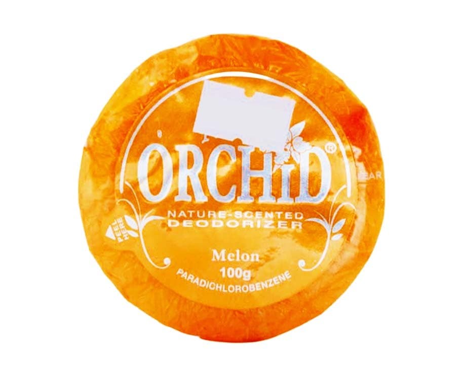 Orchid Nature-Scented Deodorizer Melon Without Holder - 100g