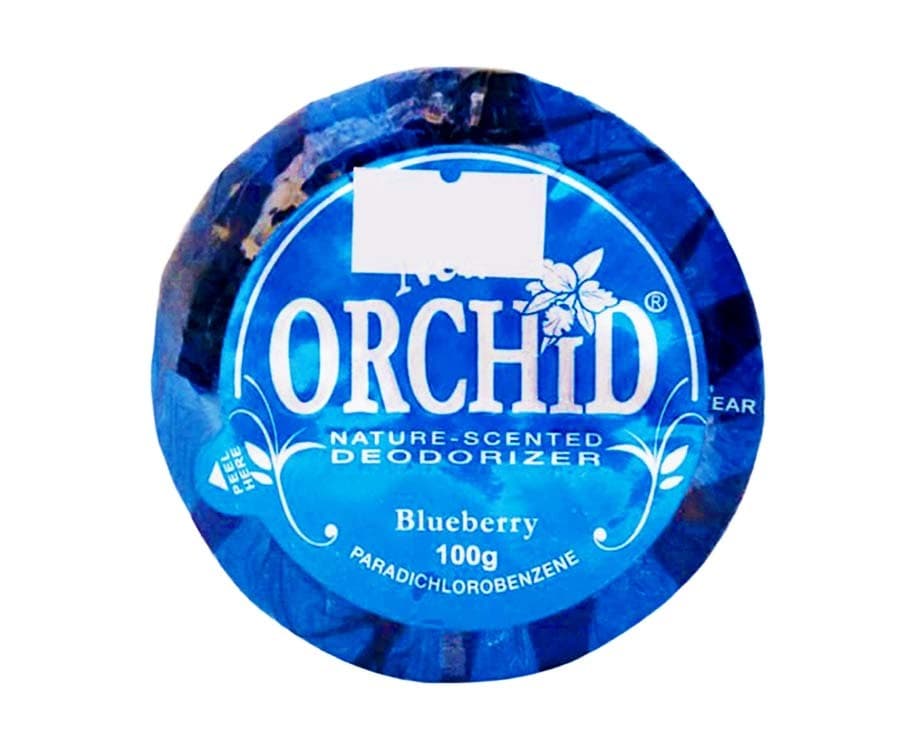 Orchid Nature-Scented Deodorizer Blueberry Without Holder - 100g