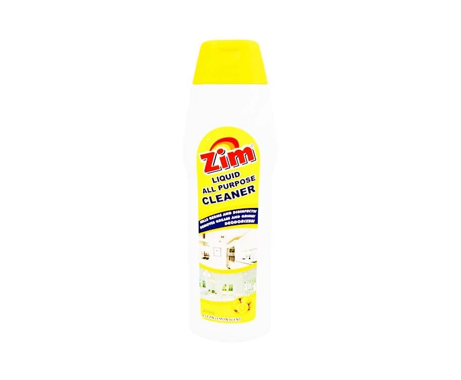 Zim Liquid All Purpose Cleaner Clean Lemon Scent 250mL