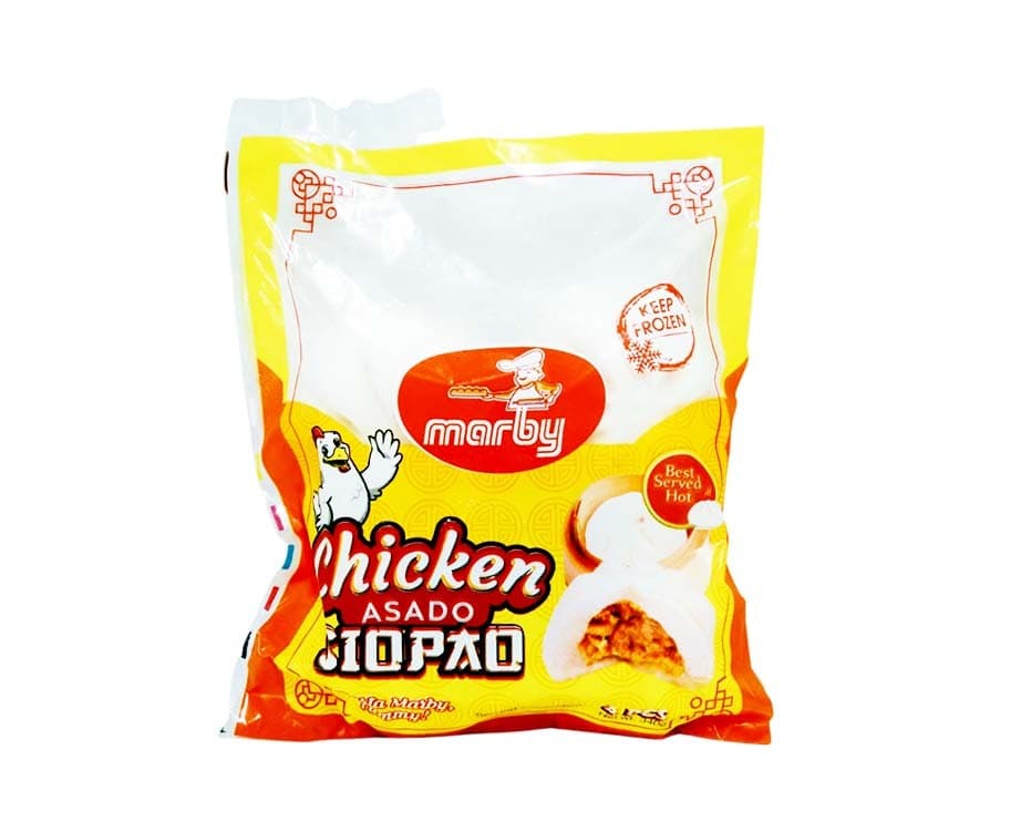 Marby Chicken Asado Siopao 4 Pieces 340g