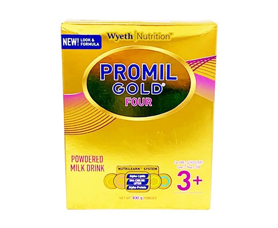 Wyeth Nutrition Promil Gold Four Powdered Milk Drink For Pre-Schoolers Over 3 Years Old 400g