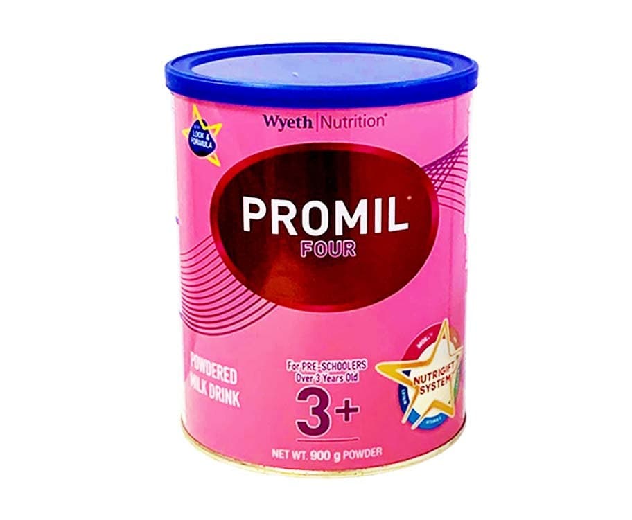 Wyeth Nutrition Promil Four Powdered Milk Drink For Pre-Schoolers Above 3 Years Old 900g