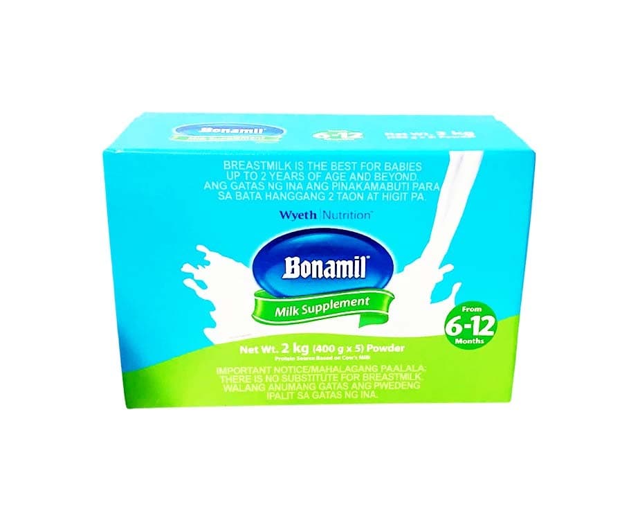 Bonamil 6-12 Months Milk Supplement Powder (5 Packs x 400g) 2kg