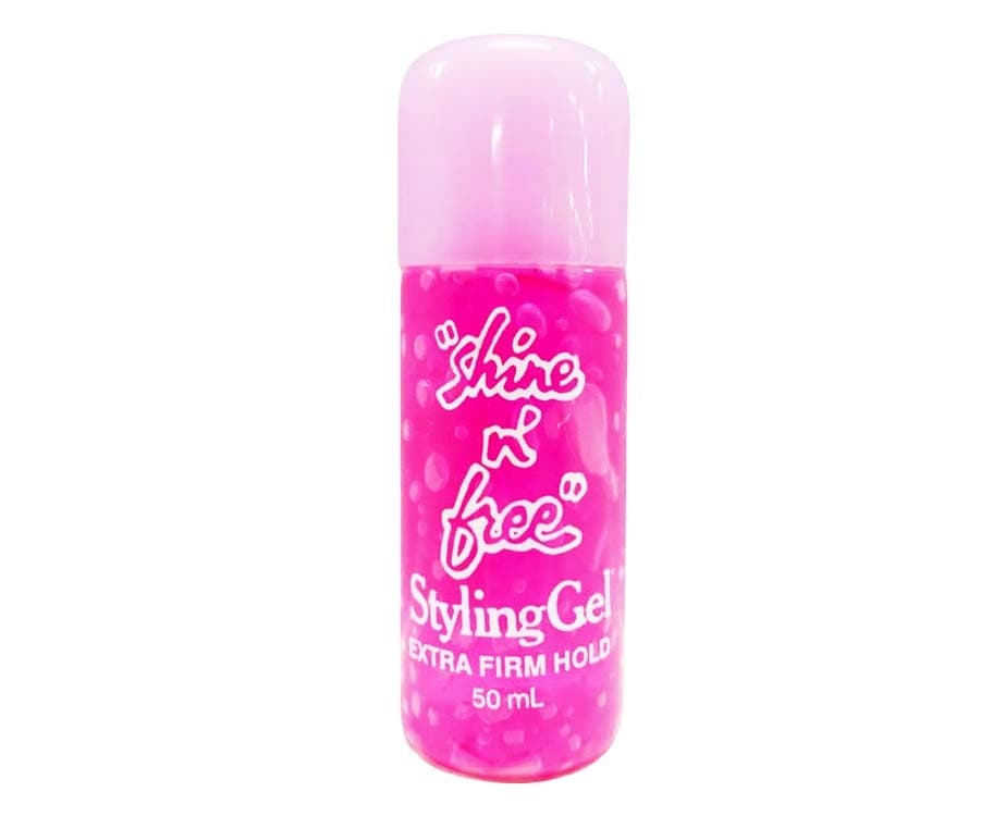 Shine n' Free Styling Gel Extra Firm Hold Pink 50mL