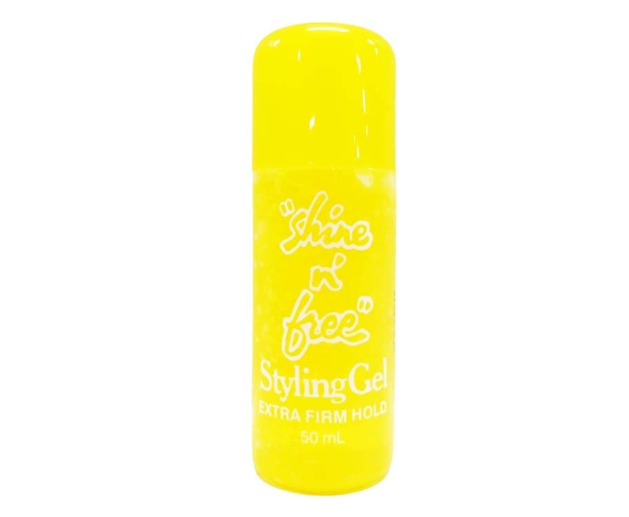 Shine n' Free Styling Gel Extra Firm Hold Yellow 50mL