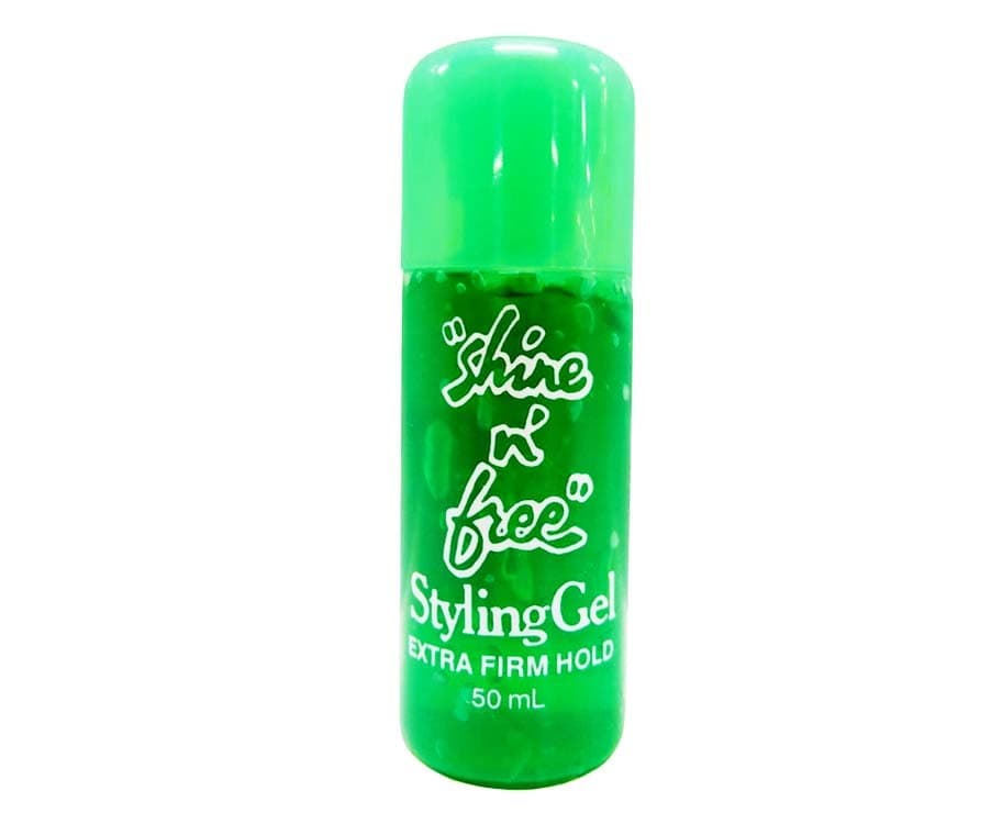 Shine n' Free Styling Gel Extra Firm Hold Green 50mL