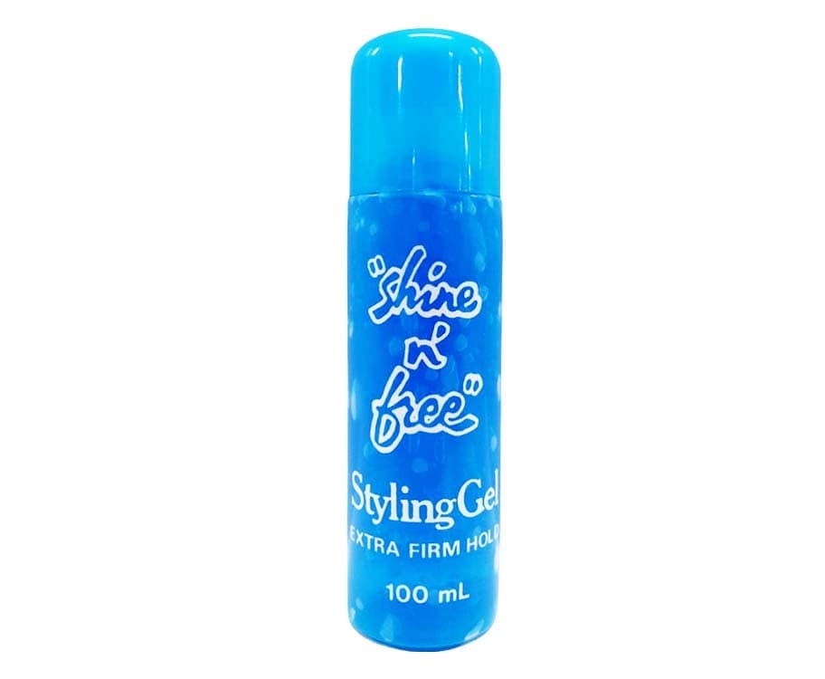 Shine n' Free Styling Gel Extra Firm Hold Blue 100mL