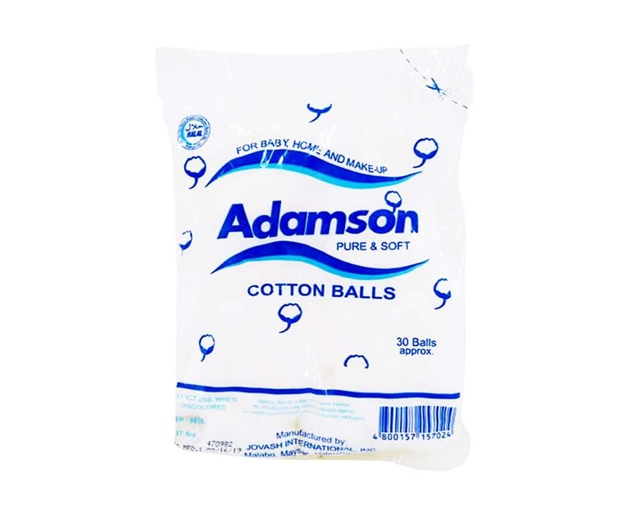 Adamson Pure & Soft Cotton Balls Approx. 30 Balls