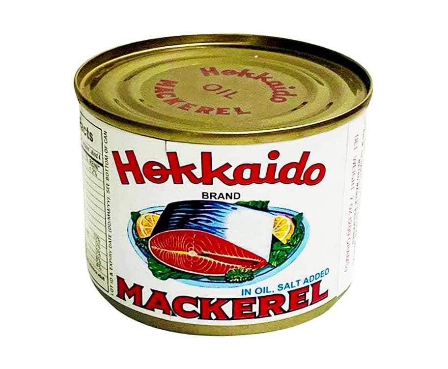 Hokkaido Mackerel in Oil, Salt Added 200g
