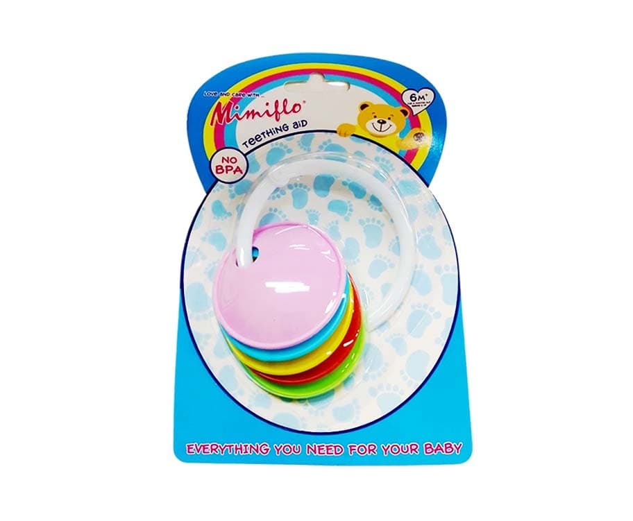 Mimiflo Teething Aid 6M+ For 6 Months Old Babies & Up