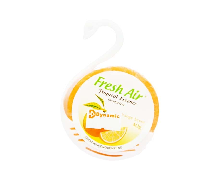 Fresh Air Tropical Essence Deodorizer Orange Scent with Swan Holder 40g