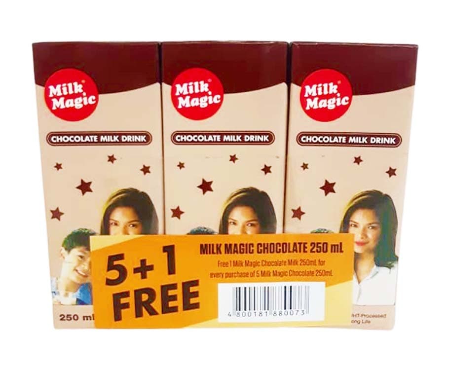 Milk Magic Chocolate Milk Drink (5+1 Packs x 250mL)