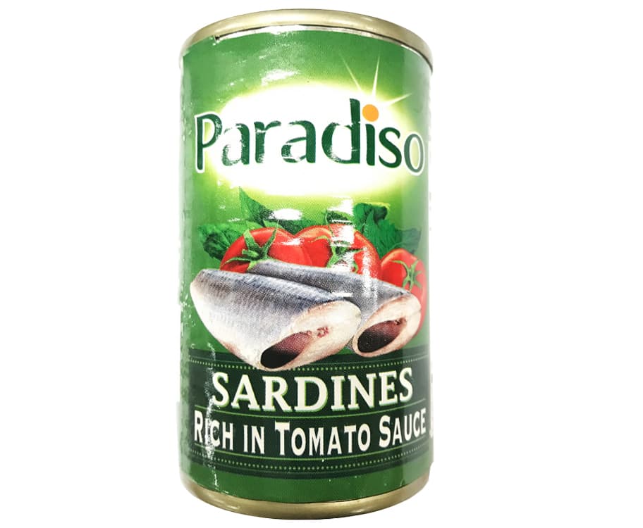 Paradiso Sardines Rich in Tomato Sauce 155g