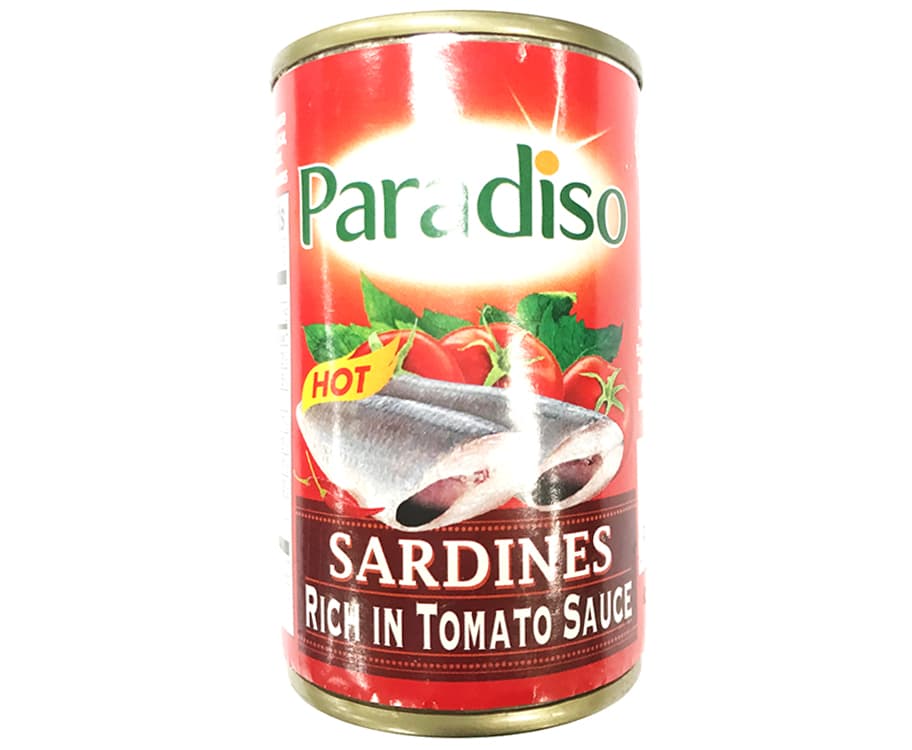 Paradiso Premium Sardines in Tomato Sauce with Chili 155g