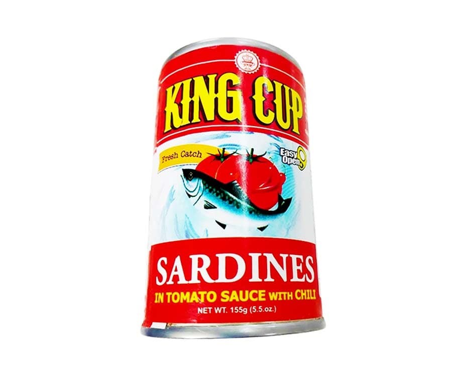 King Cup Sardines in Tomato Sauce with Chili 5.5oz (155g)