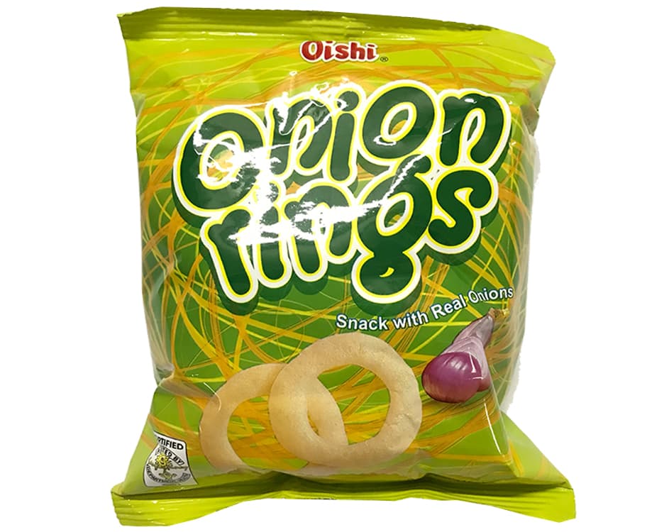 Oishi Onion Rings Snack with Real Onions 16g