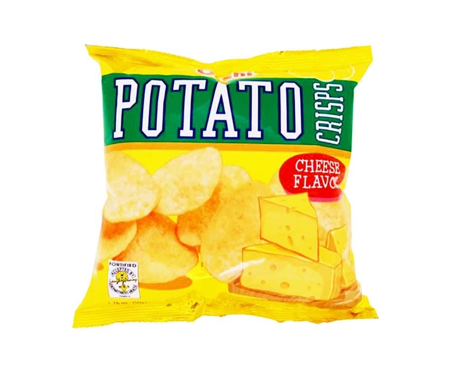 Oishi Potato Crisps Cheese Flavor 50g