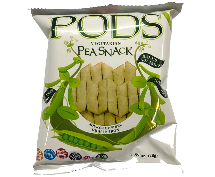 Oishi Pods Vegetarian Pea Snack 28g