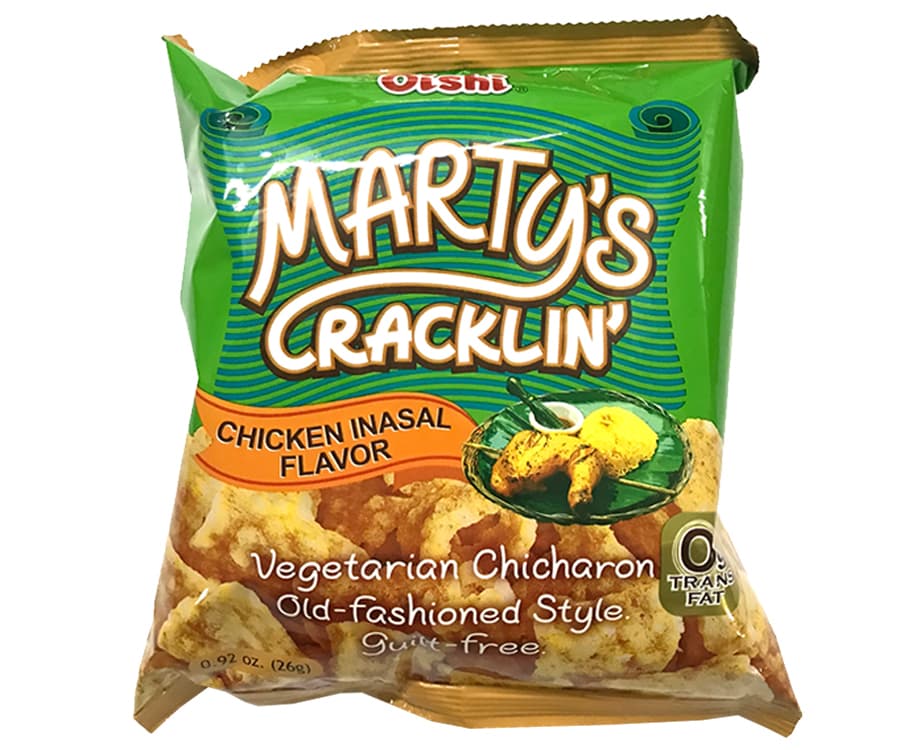 Oishi Marty's Cracklin' Chicken Inasal Flavor 26g