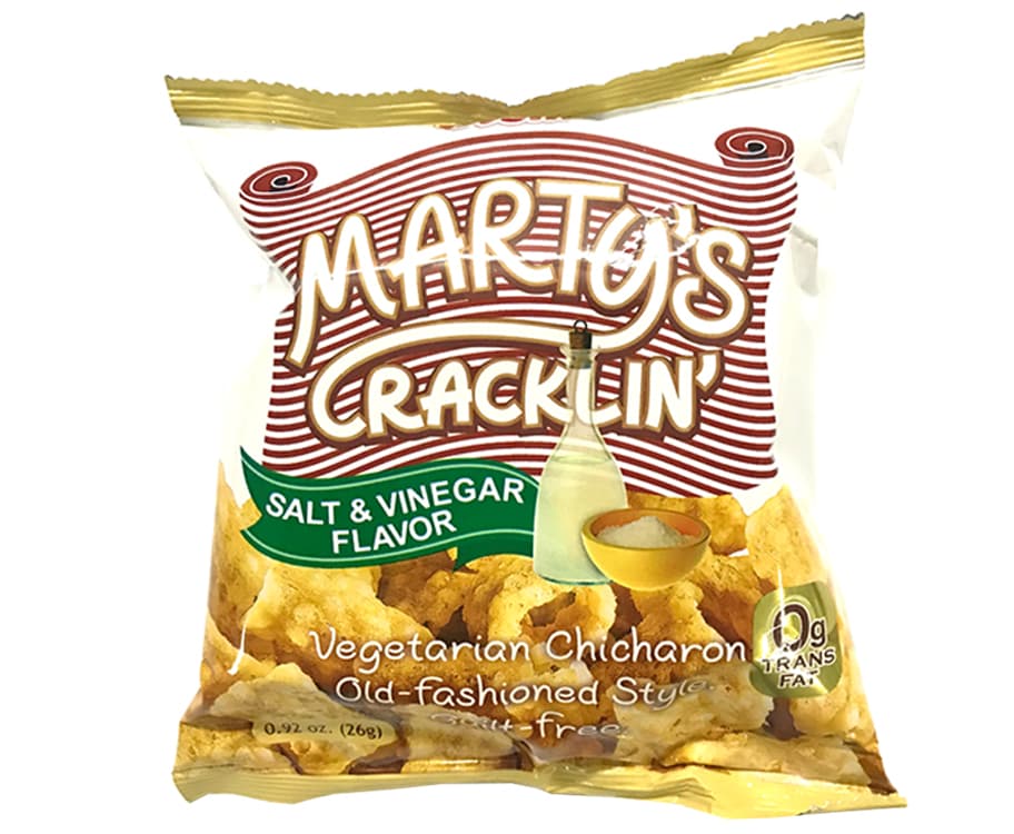 Oishi Marty's Cracklin' Salt & Vinegar Flavor 26g