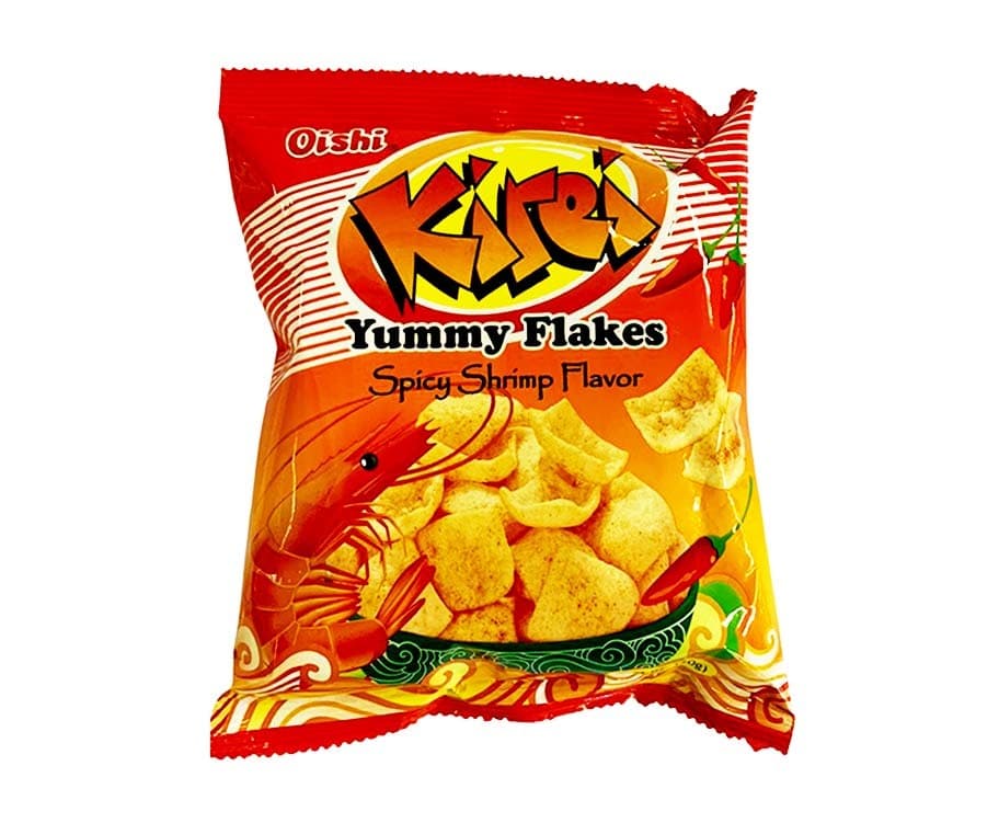 Oishi Kirei Yummy Flakes Spicy Shrimp Flavor 20g