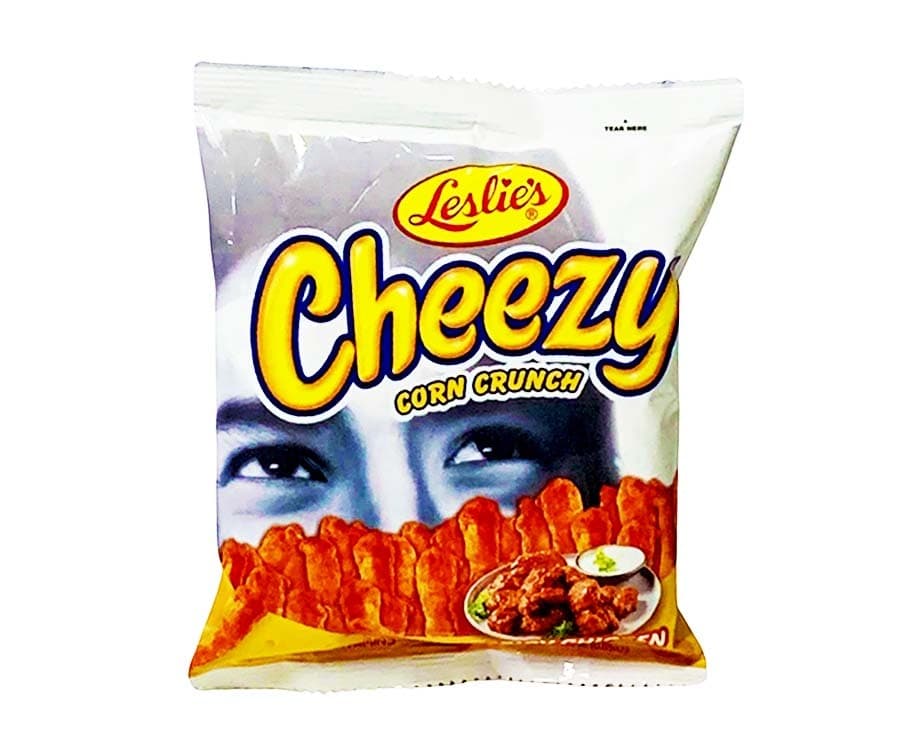 Leslie’s Cheezy Corn Crunch Spicy Chicken Buffalo Wings 24g