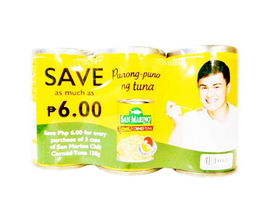 San Marino Chili Corned Tuna (3 Packs x 150g)