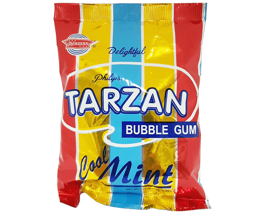Philip's Tarzan Cool Mint Bubble Gum 105g