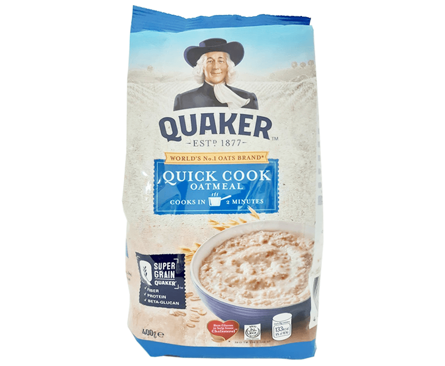 Quaker Quick Cook Oatmeal 400g