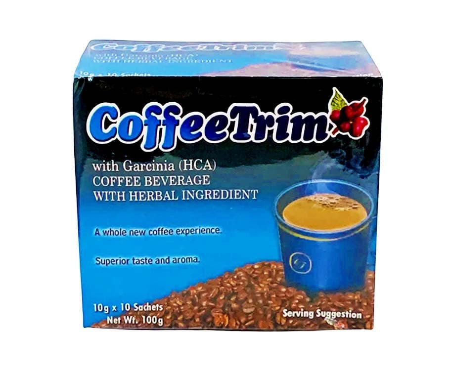 CoffeeTrim with Garcinia (HCA) Coffee Beverage with Herbal Ingredient (10 Sachets x 10g) 100g