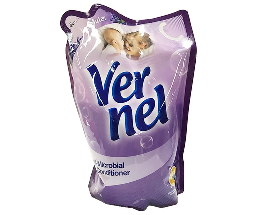 Vernel Lavender Anti-Microbial Fabric Conditioner Refill Pack 1.8L
