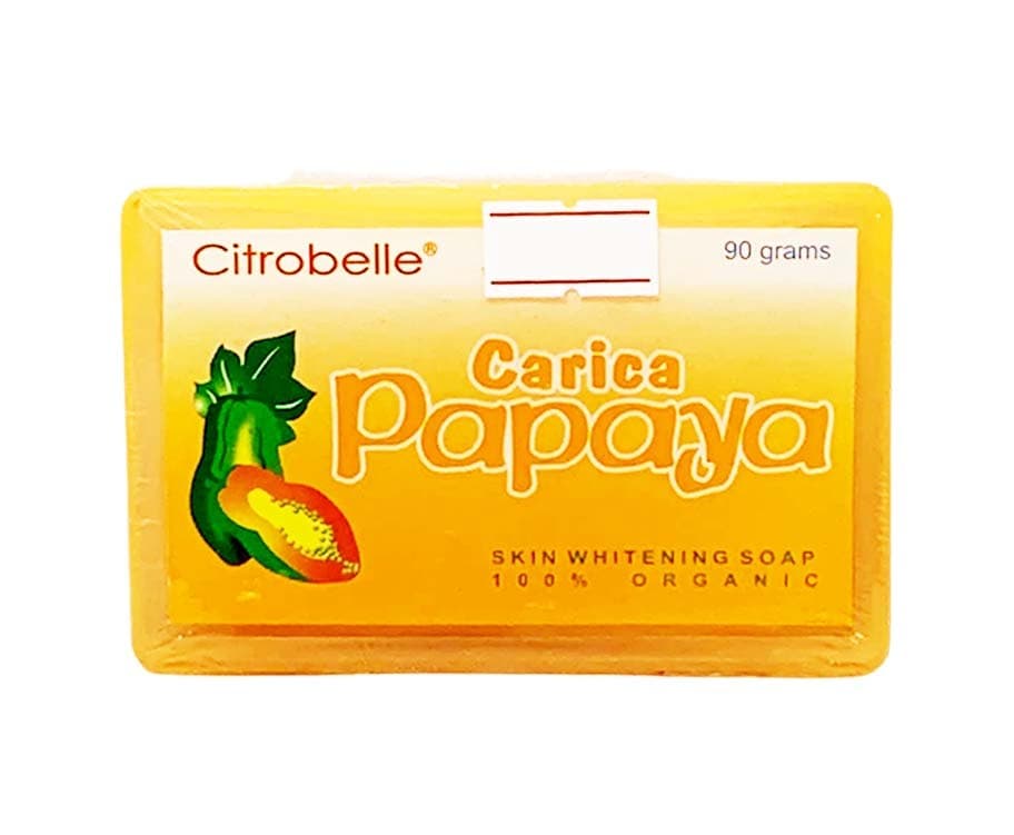 Citrobelle Carica Papaya 100% Organic Skin Whitening Soap 90g