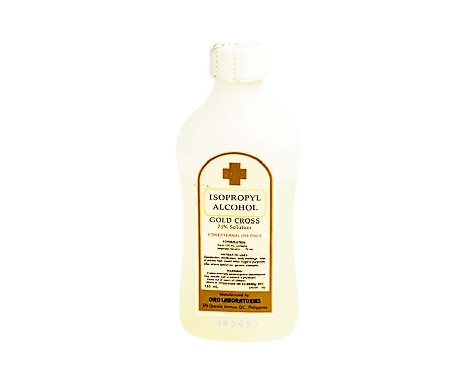 Gold Cross Isopropyl Alcohol 70% Solution 180mL