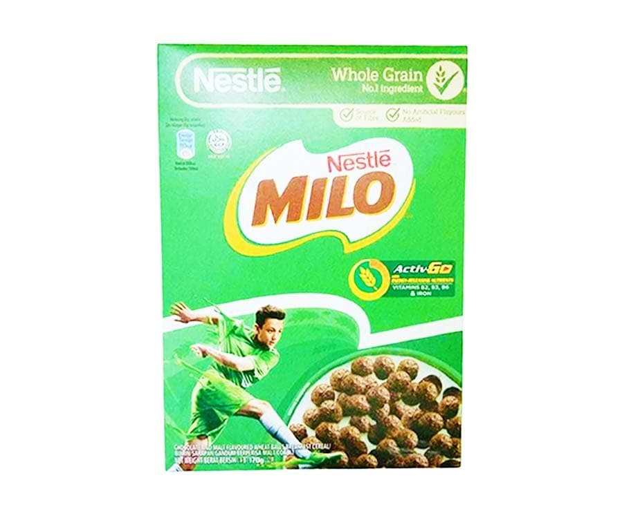 Nestlé Milo Wheat Ball Breakfast Cereals 170g