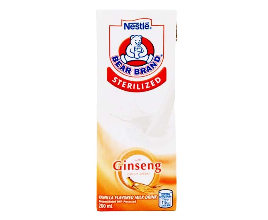 Nestlé Bear Brand Sterilized Ginseng 200mL