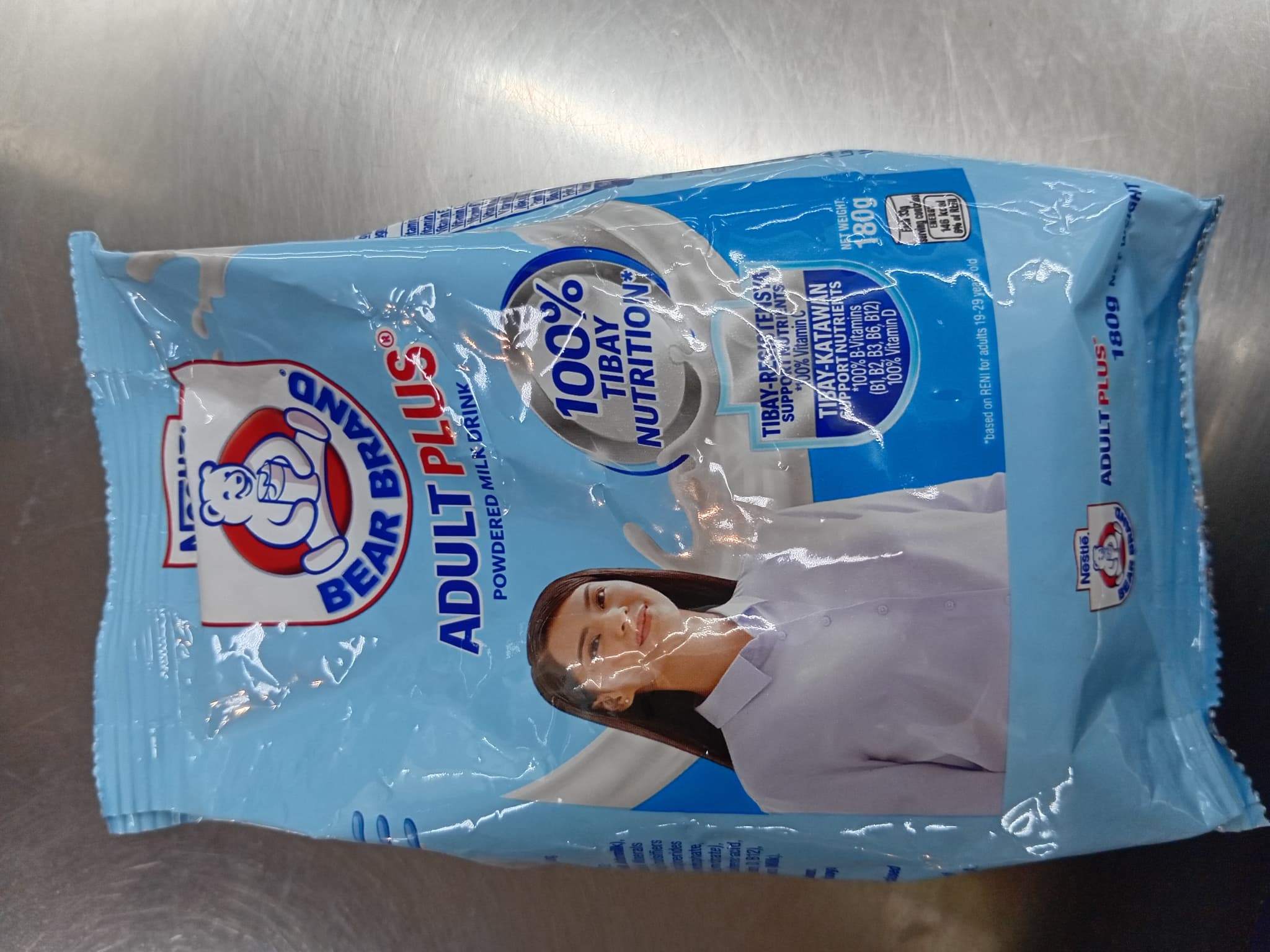 Nestlé Bear Brand Adult Plus Powdered Milk Drink 180g